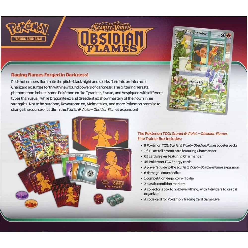 Scarlet & Violet: Obsidian Flames - Elite Trainer Box Pokémon