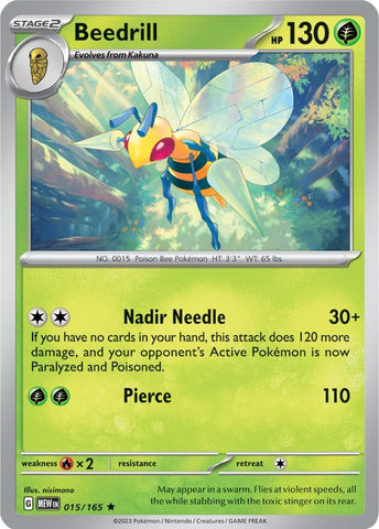 Beedrill (015/165) [Scarlet & Violet 151] Pokémon