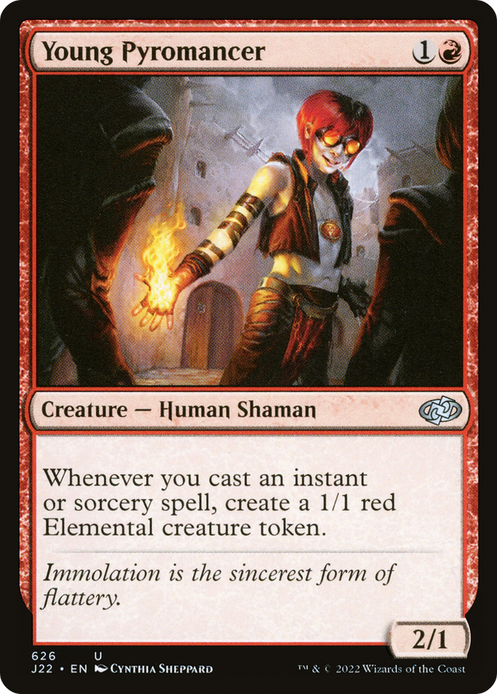 Young Pyromancer [Jumpstart 2022] Magic: The Gathering