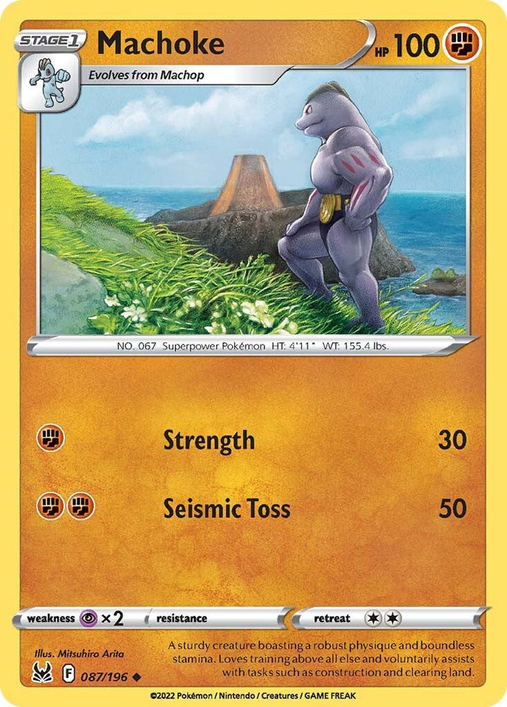 Machoke (087/196) [Sword & Shield: Lost Origin] Pokémon