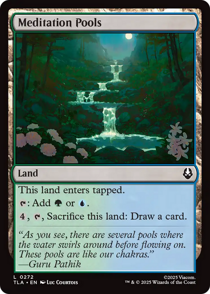 Meditation Pools [Avatar: The Last Airbender] Magic: The Gathering