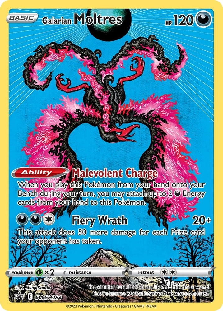 Galarian Moltres (SWSH284) [Sword & Shield: Black Star Promos] Pokémon