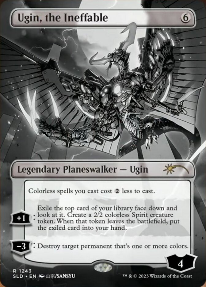Ugin, the Ineffable (Borderless) [Secret Lair Drop Series] Magic: The Gathering