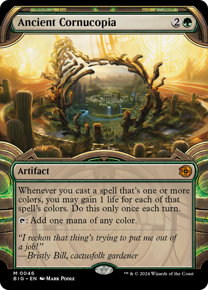 Ancient Cornucopia (Showcase) [Outlaws of Thunder Junction: The Big Score] Magic: The Gathering