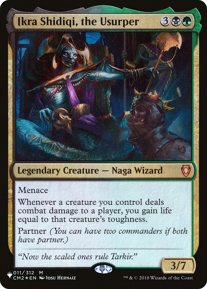 Ikra Shidiqi, the Usurper [The List] Magic: The Gathering