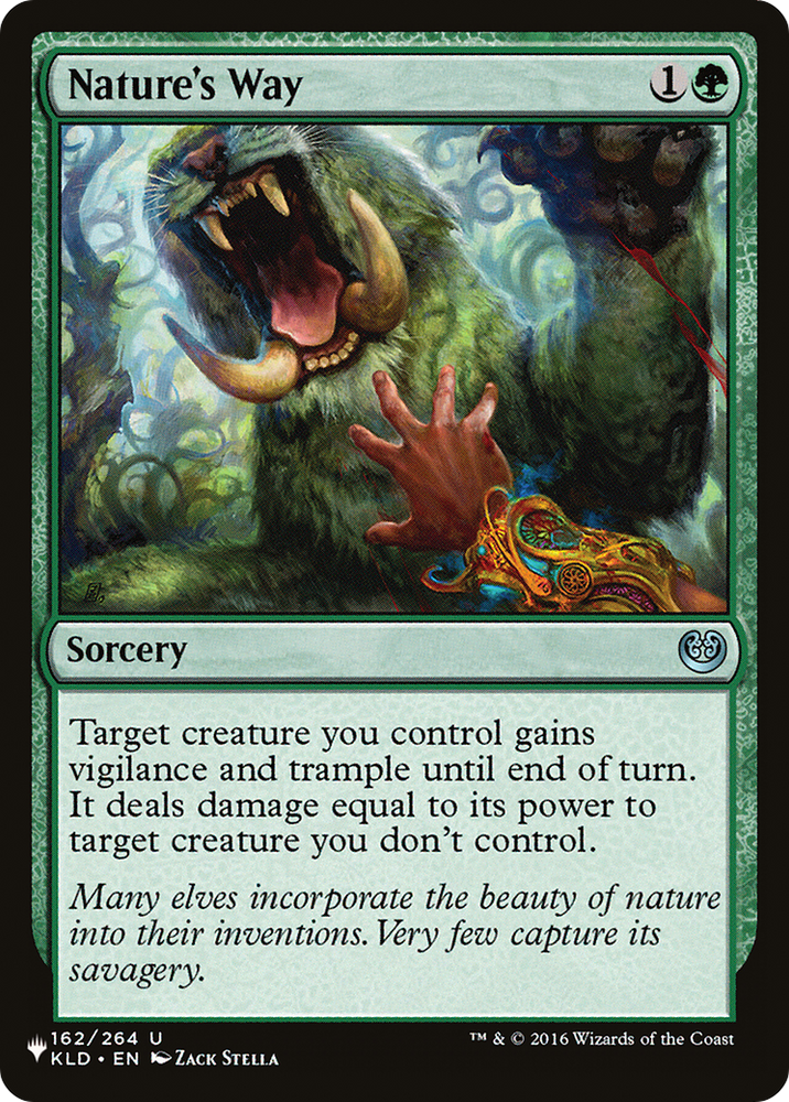 Nature's Way [The List] Magic: The Gathering