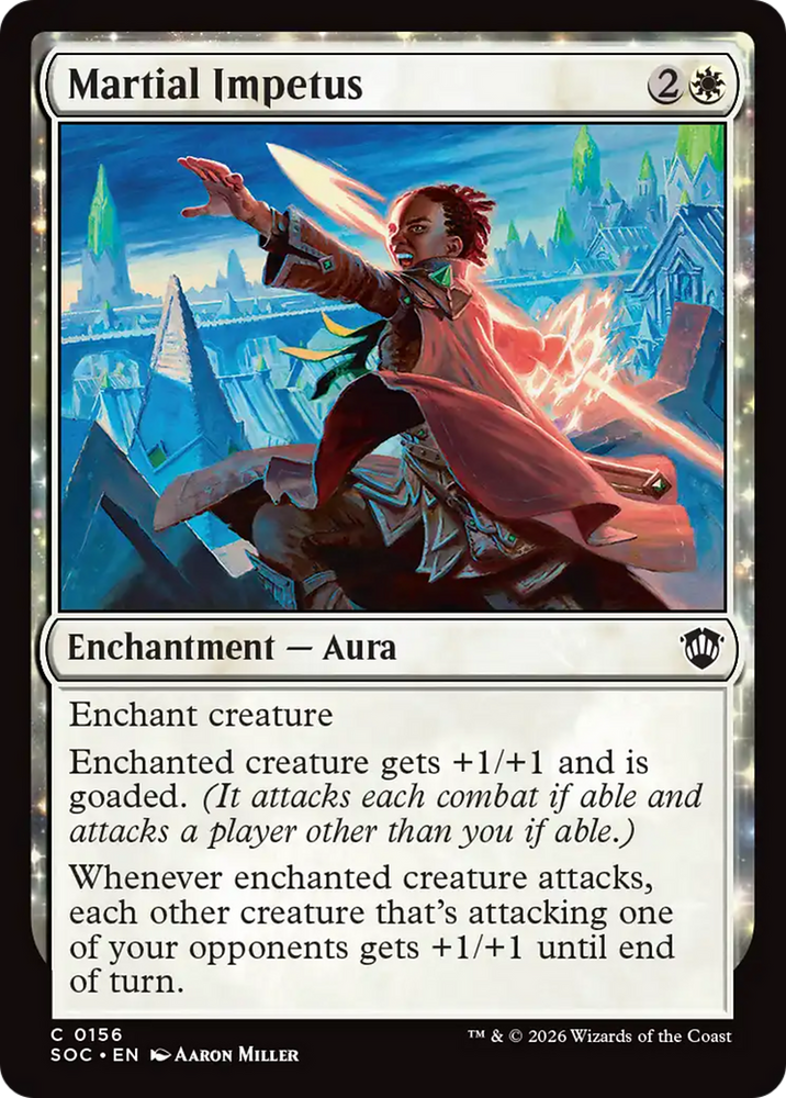 Martial Impetus [Secrets of Strixhaven Commander] Magic: The Gathering