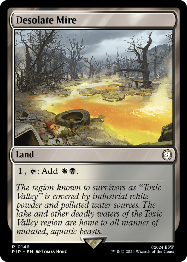 Desolate Mire [Fallout] Magic: The Gathering