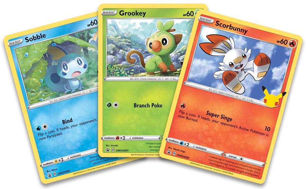 First Partner Pack (Galar) Pokémon