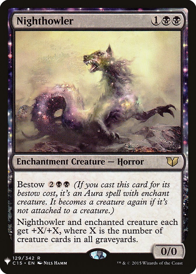 Nighthowler [The List] Magic: The Gathering
