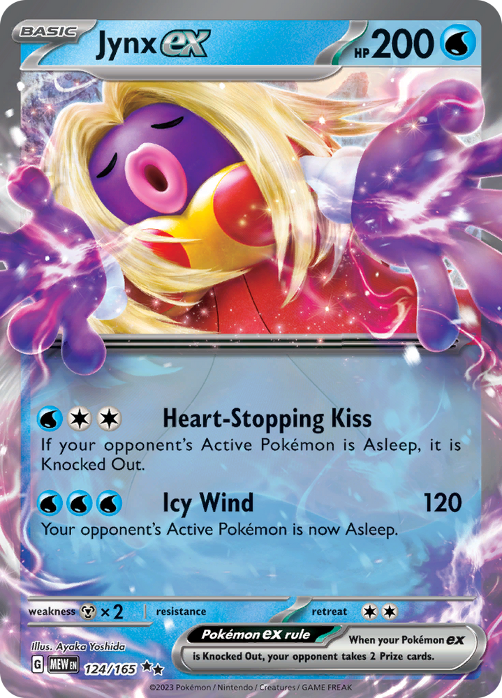 Jynx ex (124/165) [Scarlet & Violet 151] Pokémon