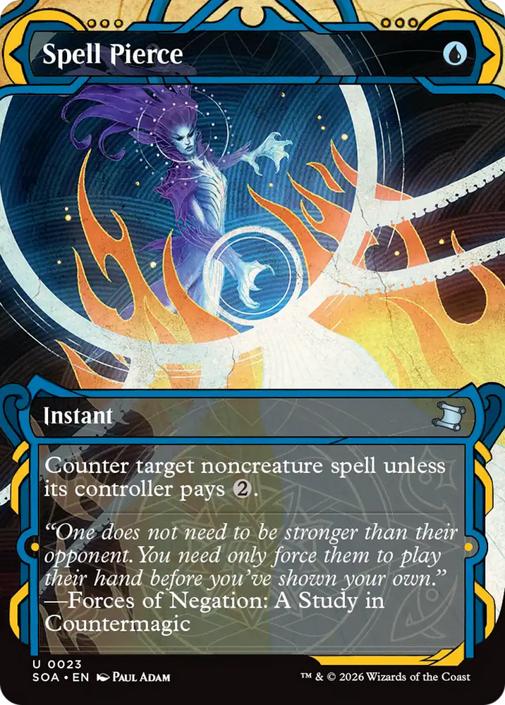 Spell Pierce [Secrets of Strixhaven: Mystical Archive] Magic: The Gathering