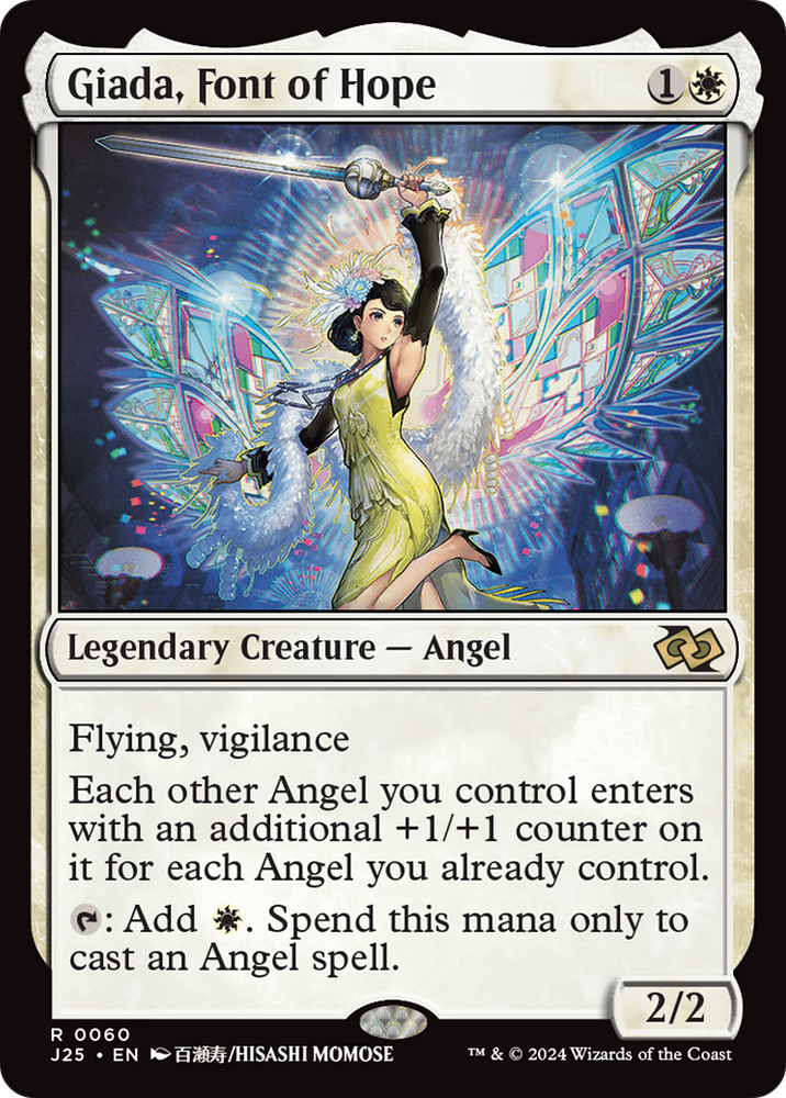 Giada, Font of Hope (Anime) [Foundations Jumpstart] Magic: The Gathering
