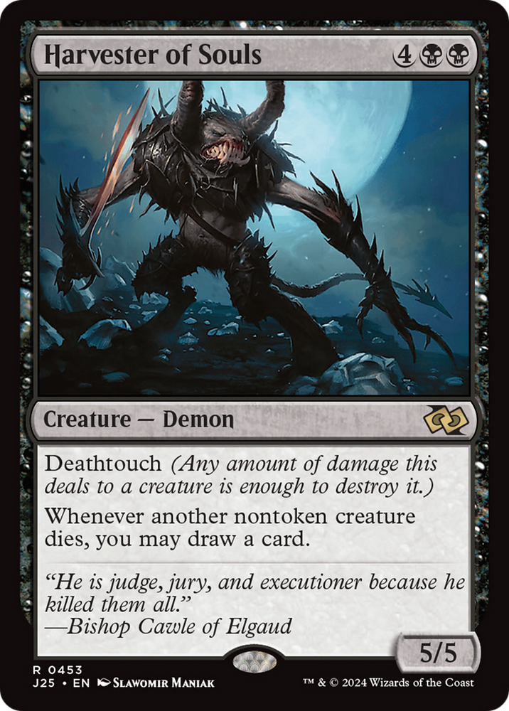 Harvester of Souls [Foundations Jumpstart] Magic: The Gathering
