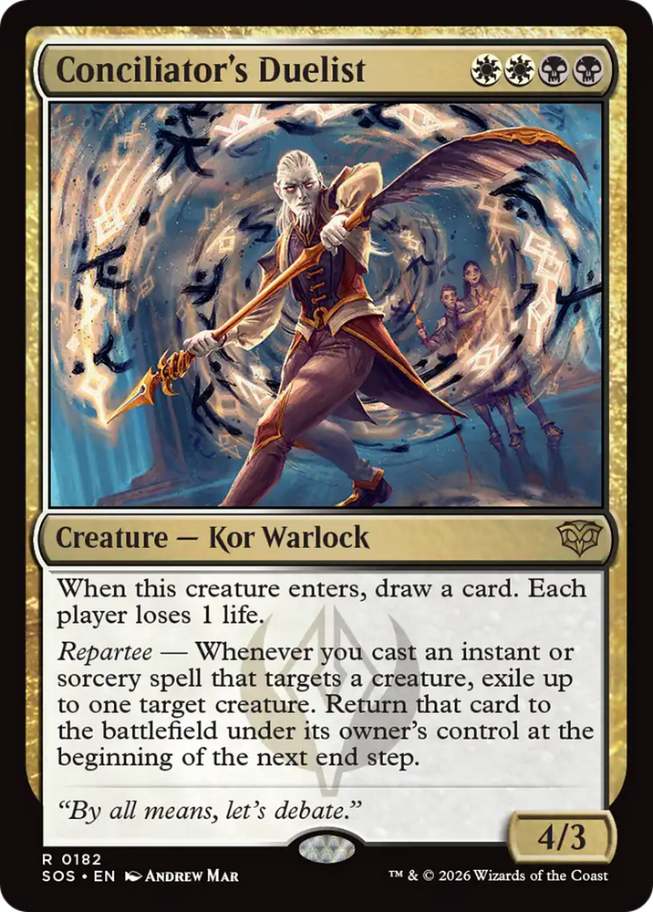Conciliator's Duelist [Secrets of Strixhaven] Magic: The Gathering