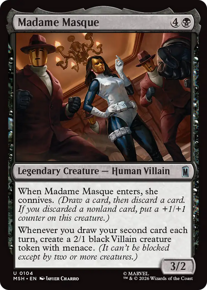 Madame Masque [Marvel Super Heroes] Magic: The Gathering