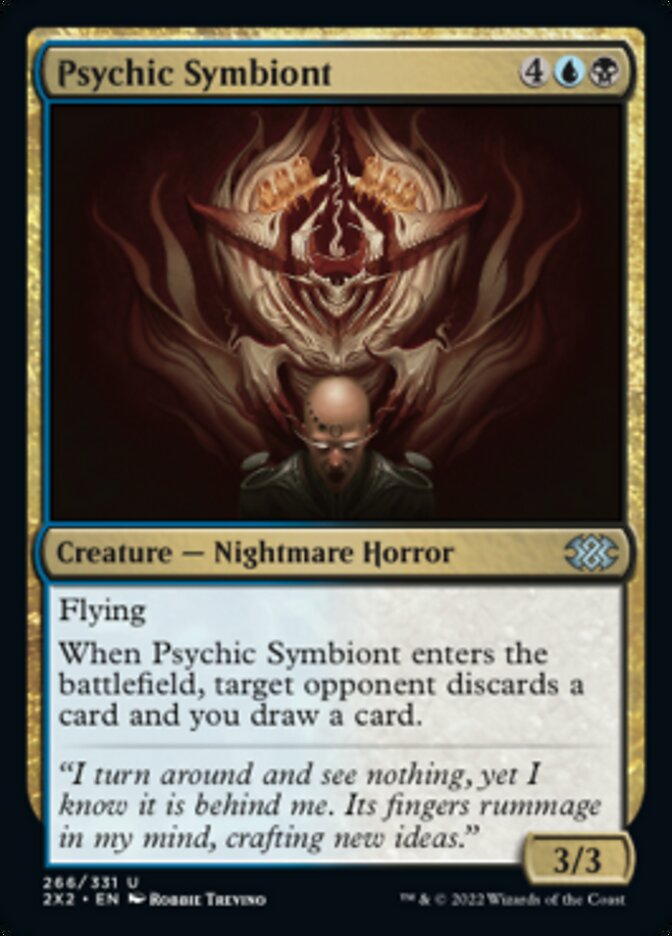 Psychic Symbiont [Double Masters 2022] Magic: The Gathering