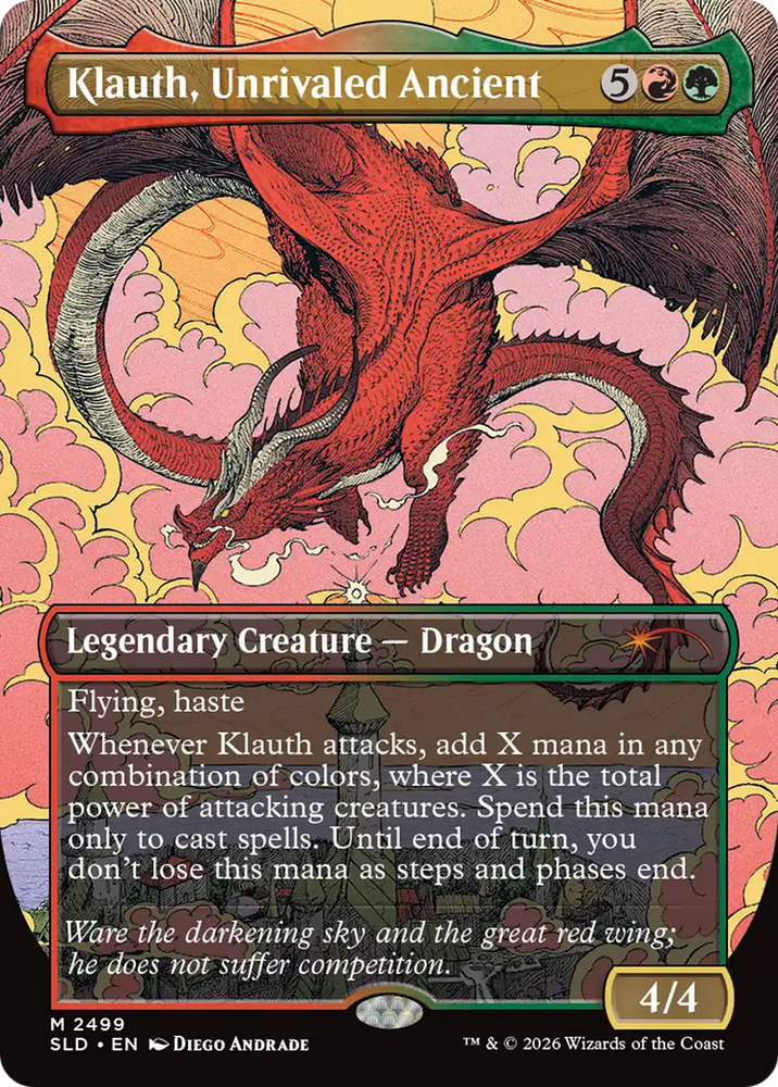Klauth, Unrivaled Ancient [Secret Lair Drop Series] Magic: The Gathering