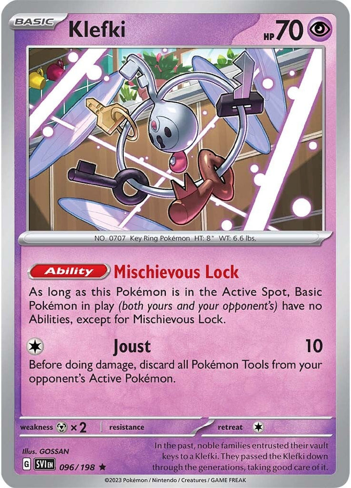 Klefki (096/198) [Scarlet & Violet: Base Set] Pokémon
