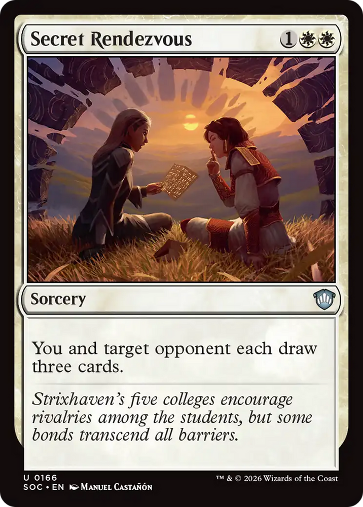 Secret Rendezvous [Secrets of Strixhaven Commander] Magic: The Gathering
