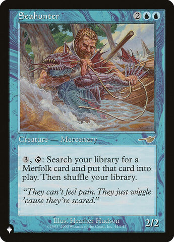 Seahunter [The List] Magic: The Gathering