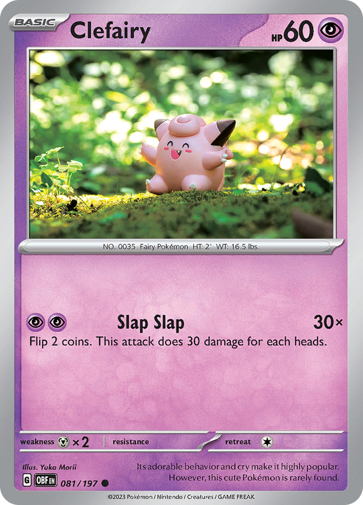 Clefairy (081/197) [Scarlet & Violet: Obsidian Flames] Pokémon