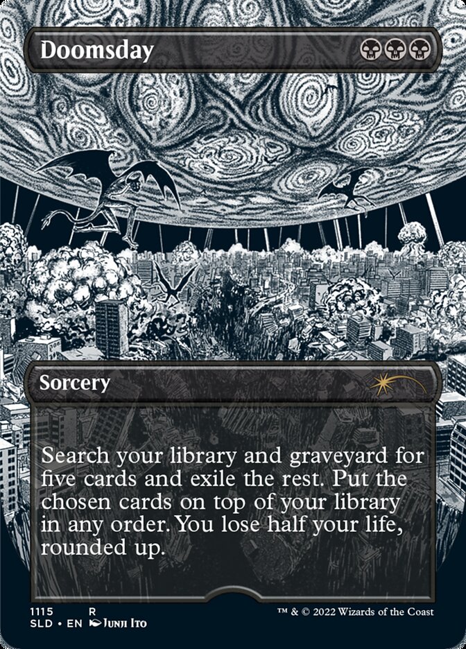 Doomsday (Borderless) [Secret Lair Drop Series] Magic: The Gathering