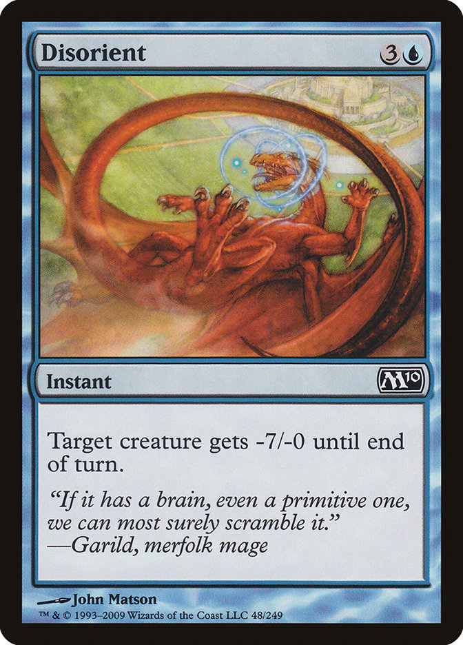 Disorient [Magic 2010] Magic: The Gathering