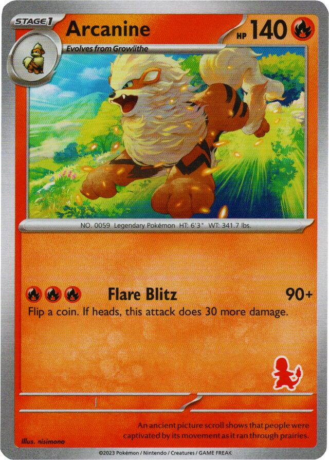 Arcanine [My First Battle] Pokémon