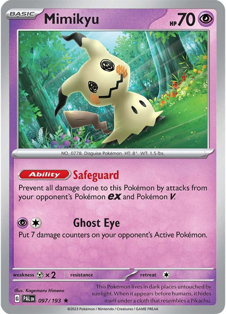 Mimikyu (097/193) [Scarlet & Violet: Paldea Evolved] Pokémon