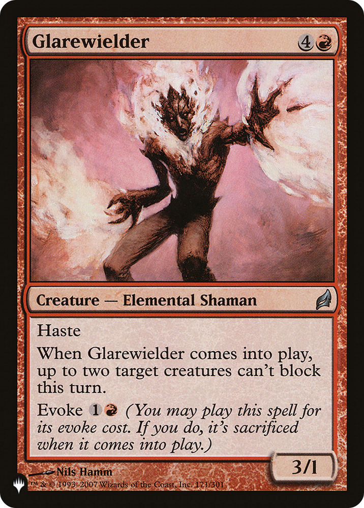 Glarewielder [The List] Magic: The Gathering