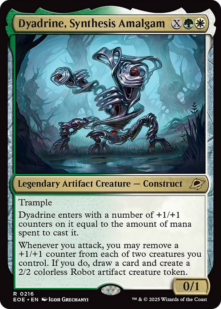 Dyadrine, Synthesis Amalgam [Edge of Eternities] Magic: The Gathering