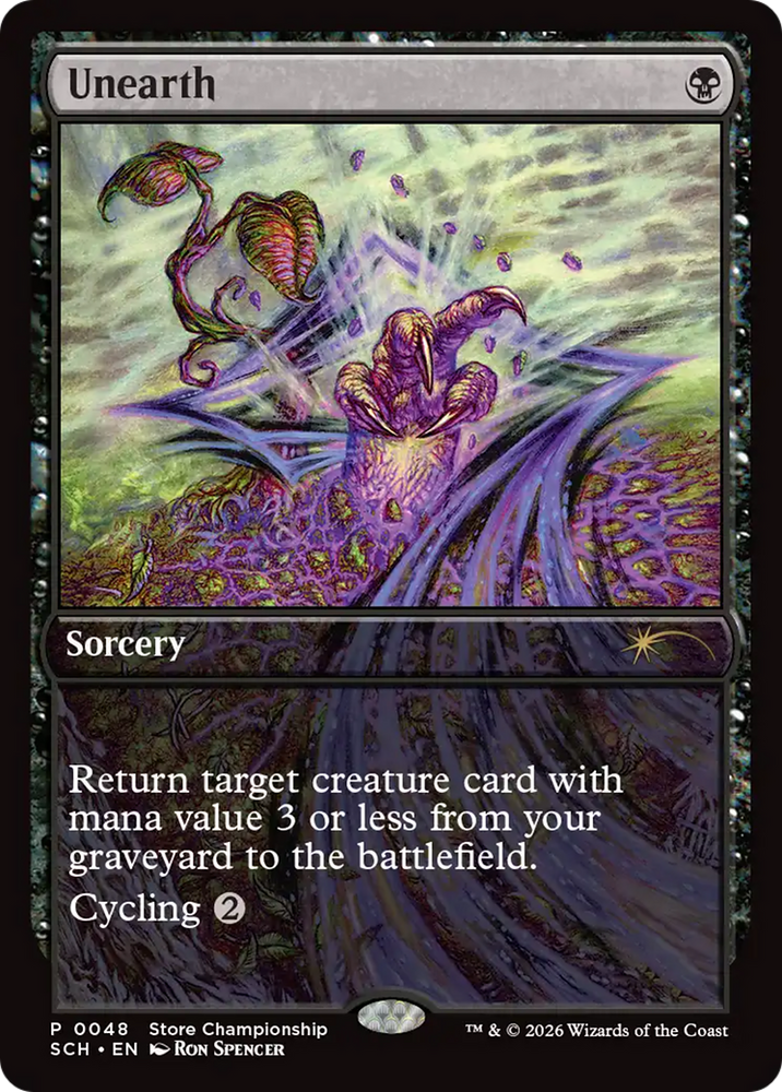 Unearth [Store Championships 2026] Magic: The Gathering