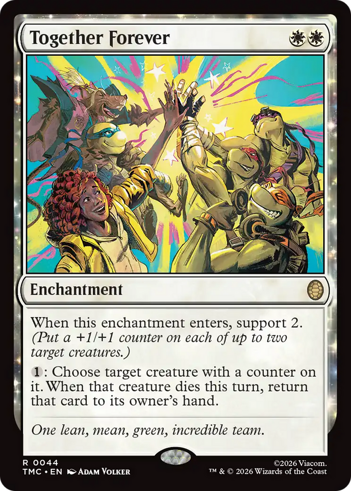 Together Forever [Teenage Mutant Ninja Turtles Commander] Magic: The Gathering