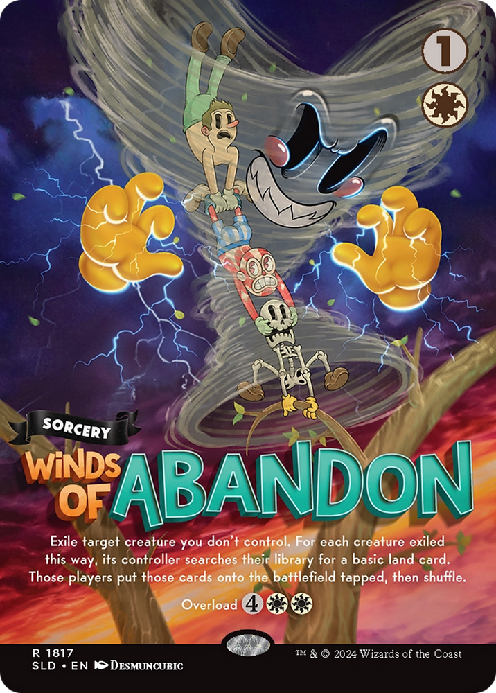 Winds of Abandon [Secret Lair Drop Series] Magic: The Gathering