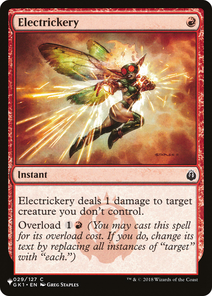 Electrickery [The List] Magic: The Gathering