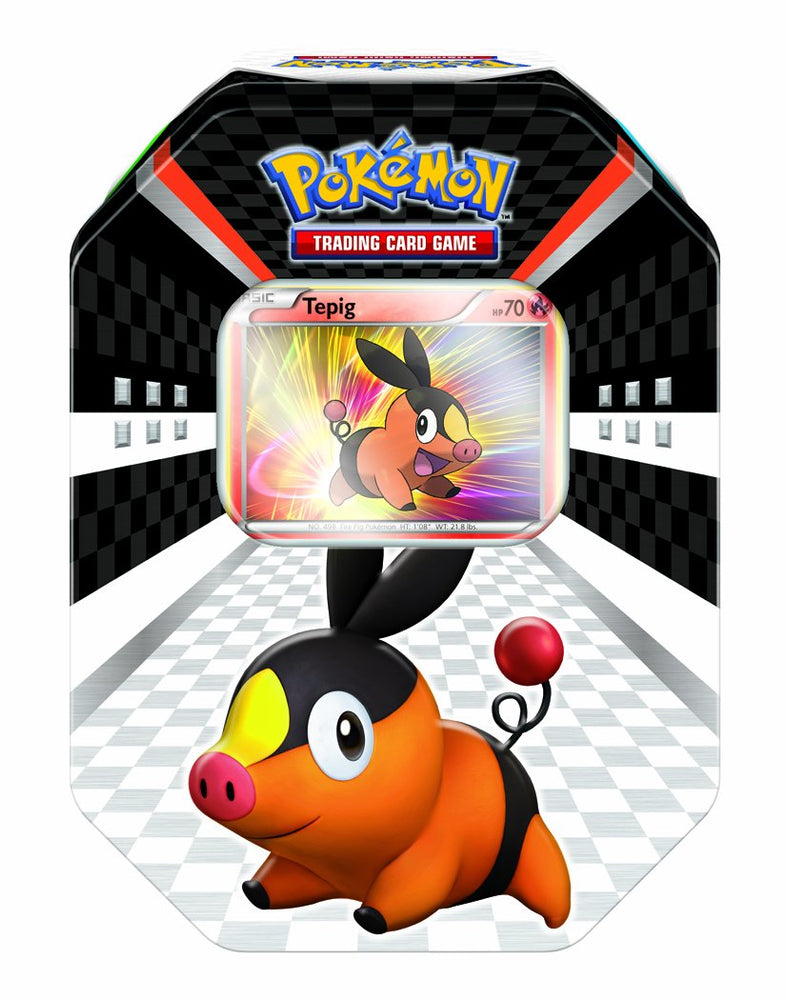 Black & White - Sneak-Peek Tin (Tepig) Pokémon
