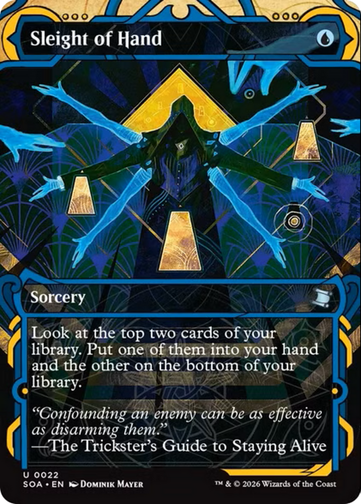 Sleight of Hand [Secrets of Strixhaven: Mystical Archive] Magic: The Gathering