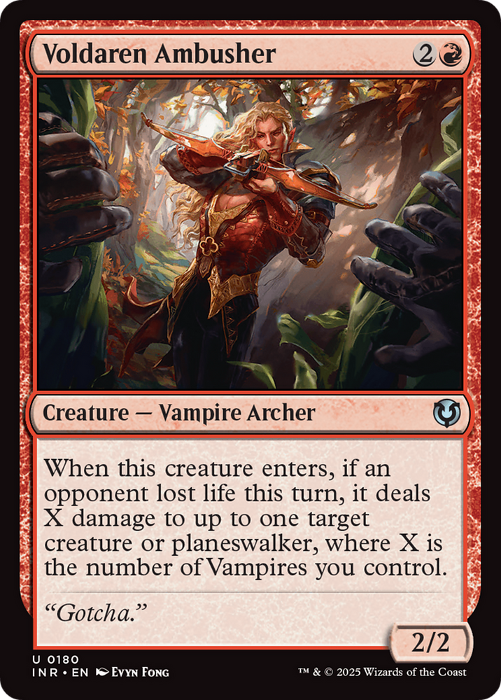 Voldaren Ambusher [Innistrad Remastered] Magic: The Gathering