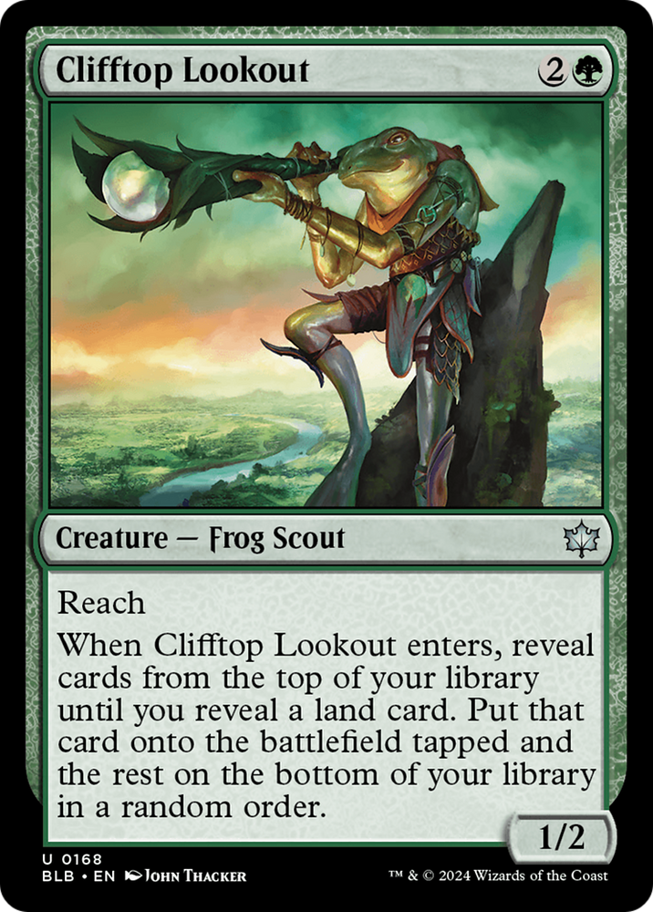 Clifftop Lookout [Bloomburrow] Magic: The Gathering