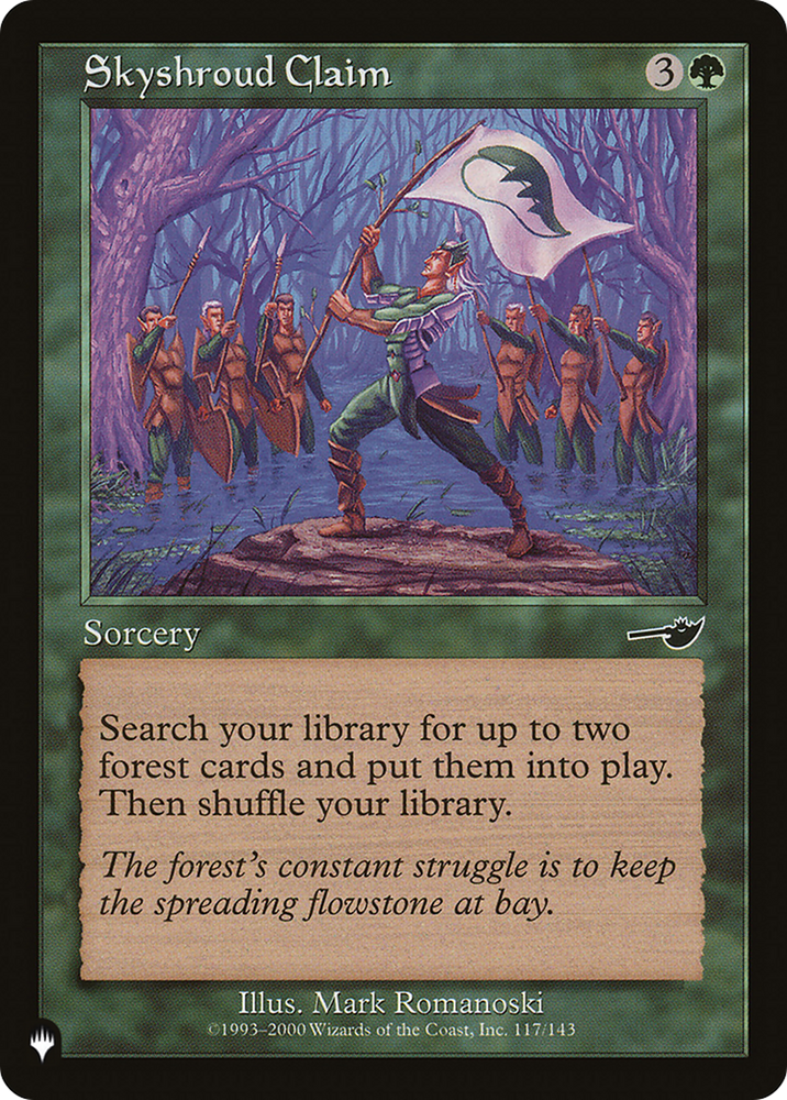 Skyshroud Claim [The List] Magic: The Gathering