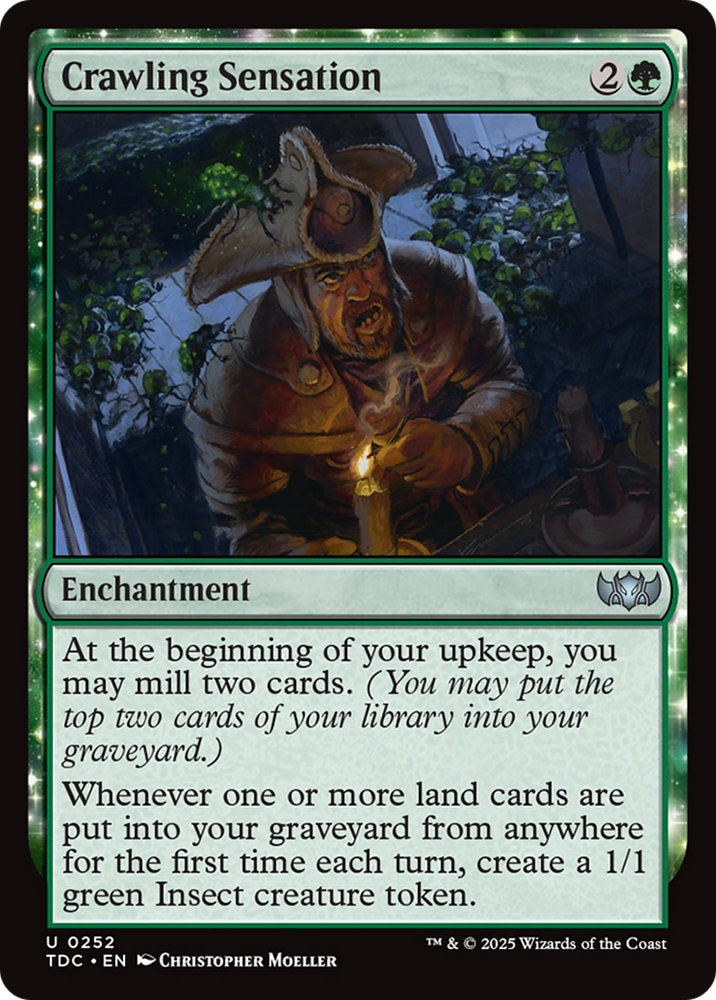 Crawling Sensation [Tarkir: Dragonstorm Commander] Magic: The Gathering