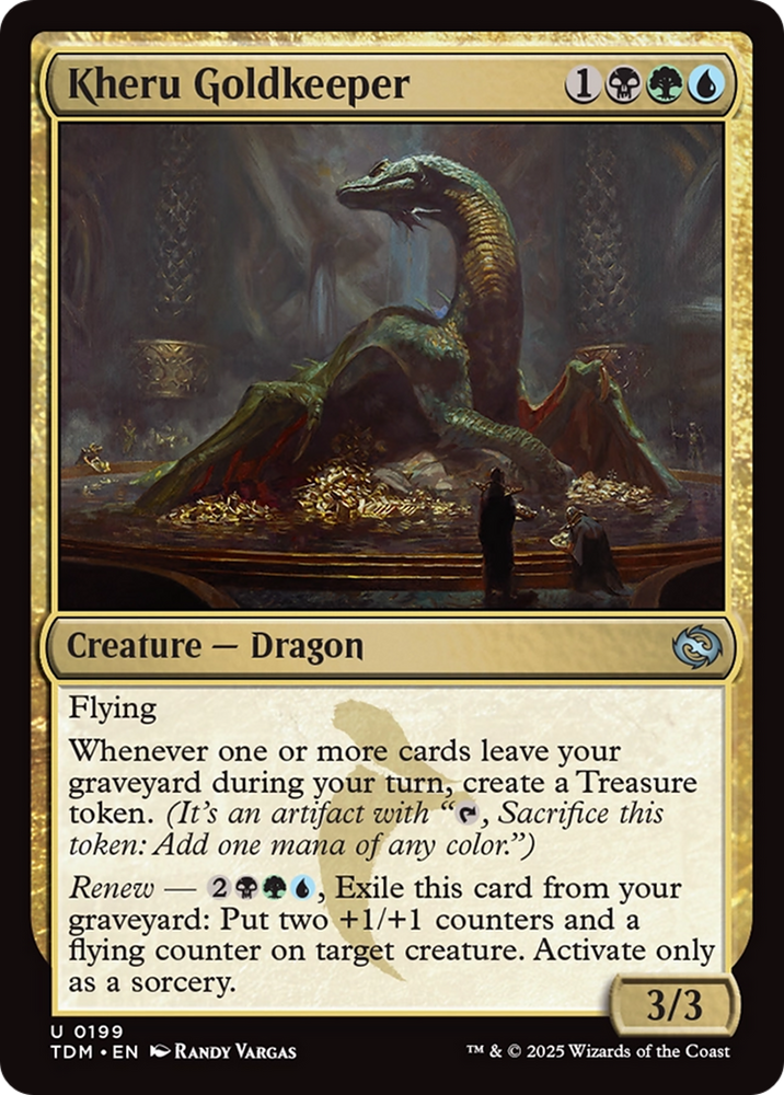 Kheru Goldkeeper [Tarkir: Dragonstorm] Magic: The Gathering
