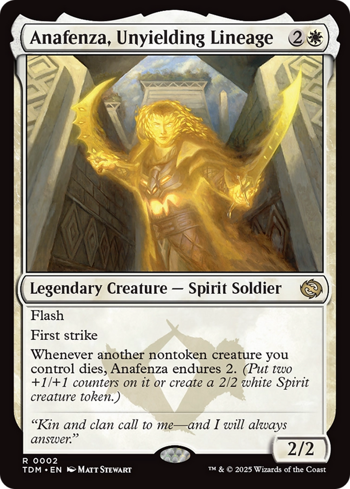 Anafenza, Unyielding Lineage [Tarkir: Dragonstorm] Magic: The Gathering