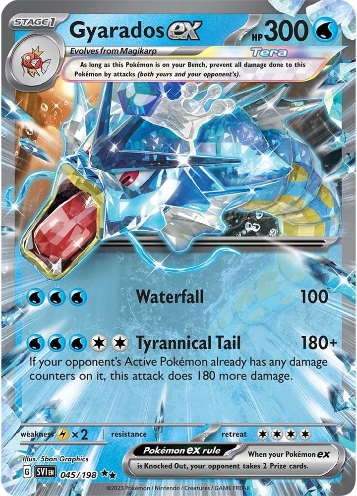 Gyarados ex (045/198) [Scarlet & Violet: Base Set] Pokémon