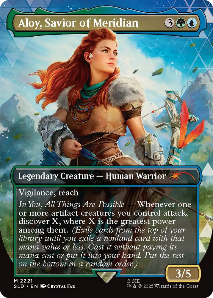 Aloy, Savior of Meridian [Secret Lair Drop Series] Magic: The Gathering