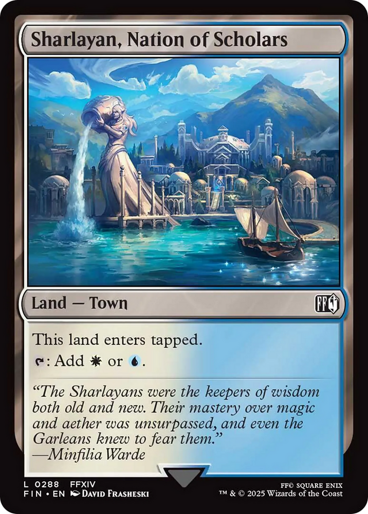 Sharlayan, Nation of Scholars [FINAL FANTASY] Magic: The Gathering
