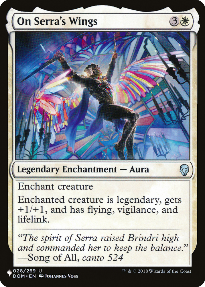 On Serra's Wings [The List] Magic: The Gathering