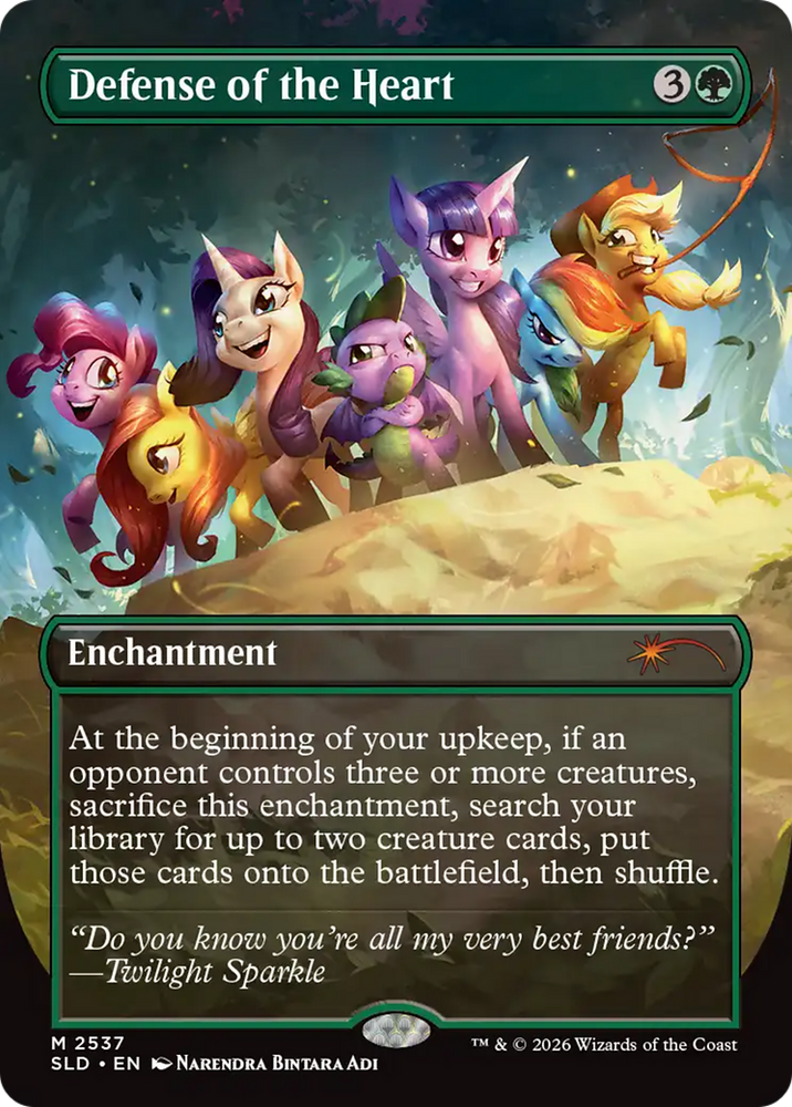 Defense of the Heart [Secret Lair Drop Series] Magic: The Gathering
