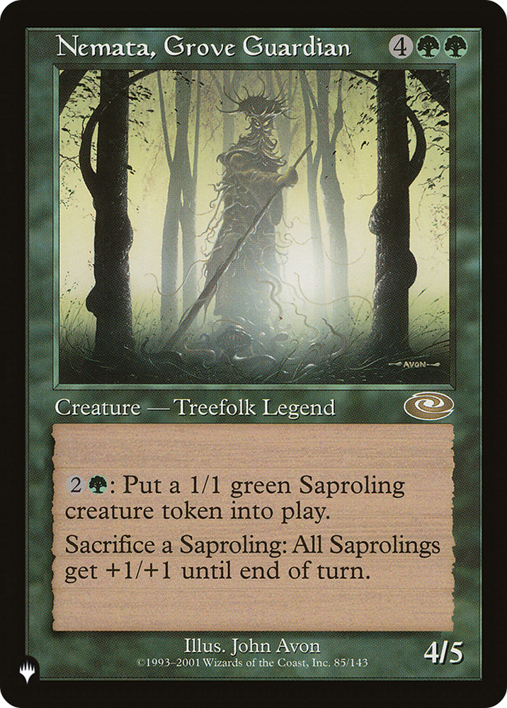 Nemata, Grove Guardian [The List] Magic: The Gathering